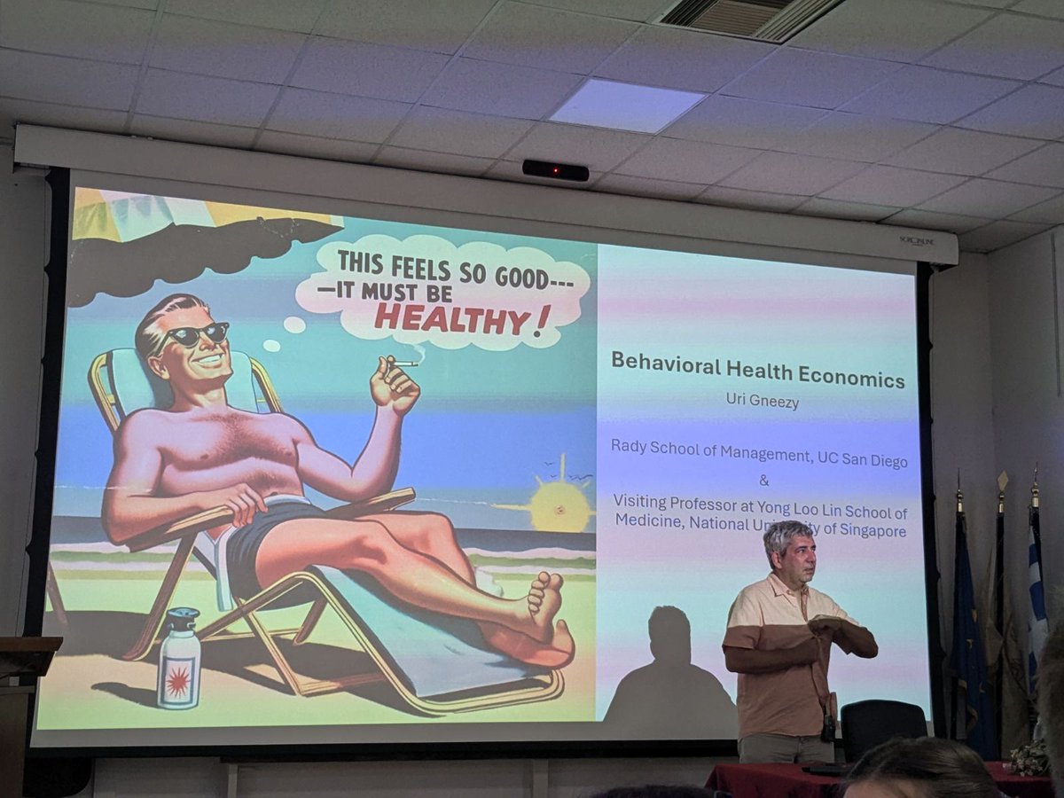 Eleni Kyrkopoulou (@ekyrkopoulou) on Twitter photo Great experience attending the 1st Summer School in Experimental and Behavioral Econ. Many thanks to the organizers <a href="/MDrouvelis/">Michalis Drouvelis</a>, <a href="/Skartados_P/">Panagiotis Skartados</a> & @GiorgosStamatato9 and the amazing speakers <a href="/CrawfordVi64450/">Vincent Crawford</a>, <a href="/UriGneezy/">Uri Gneezy</a>, <a href="/Econ_4_Everyone/">John A. List</a> & <a href="/DrDanaSuskind/">Dr. Dana Suskind</a> for making it happen! #EER Great experience attending the 1st Summer School in Experimental and Behavioral Econ. Many thanks to the organizers <a href="/MDrouvelis/">Michalis Drouvelis</a>, <a href="/Skartados_P/">Panagiotis Skartados</a> & @GiorgosStamatato9 and the amazing speakers <a href="/CrawfordVi64450/">Vincent Crawford</a>, <a href="/UriGneezy/">Uri Gneezy</a>, <a href="/Econ_4_Everyone/">John A. List</a> & <a href="/DrDanaSuskind/">Dr. Dana Suskind</a> for making it happen! #EER