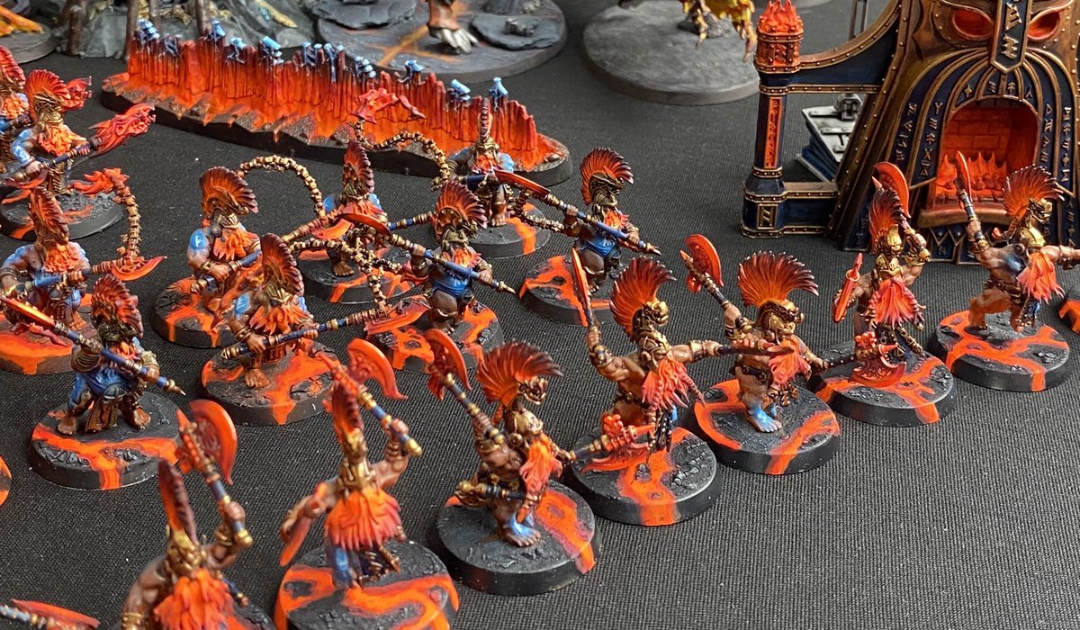 BLACKOUT VIII
Best Army Nominations 

Stephen Harding - Fyreslayers
@ ??