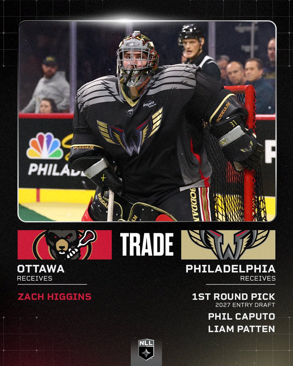 TRADE IS IN!

<a href="/ottblackbears/">Ottawa Black Bears</a> ↔️ <a href="/NLLwings/">Philadelphia Wings</a>