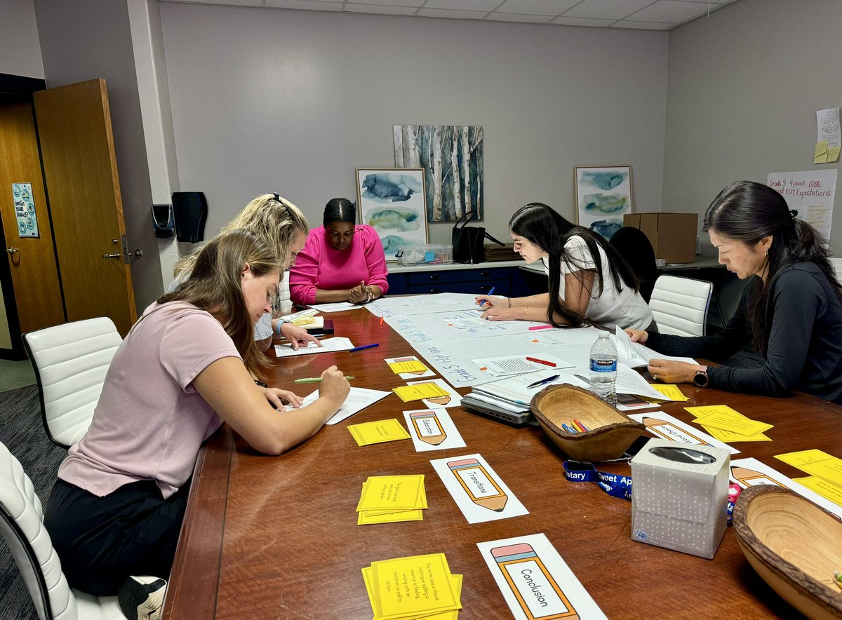 Thank you <a href="/HelloAlexElle/">Alexandria Elikwu</a> for the awesome 2-5 Writing PD. The various ways to grow writers is endless!