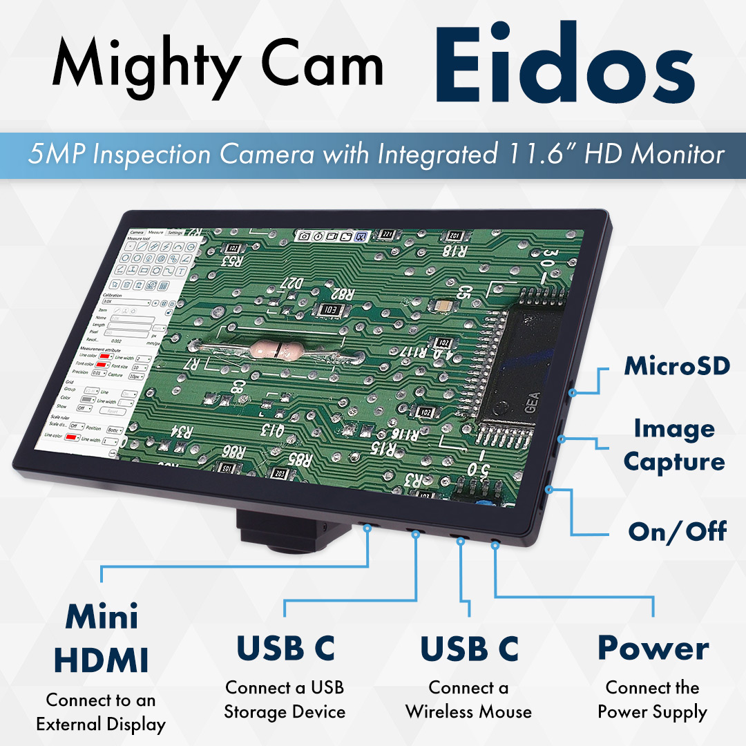 aventools's tweet image. Our Mighty Cam Eidos inspection camera with integrated monitor is a perfect solution to add to your trinocular microscope or lens! Learn more at aventools.com
-
#DigitalMicroscope #inspection #TrinocularMicroscope #microscopy