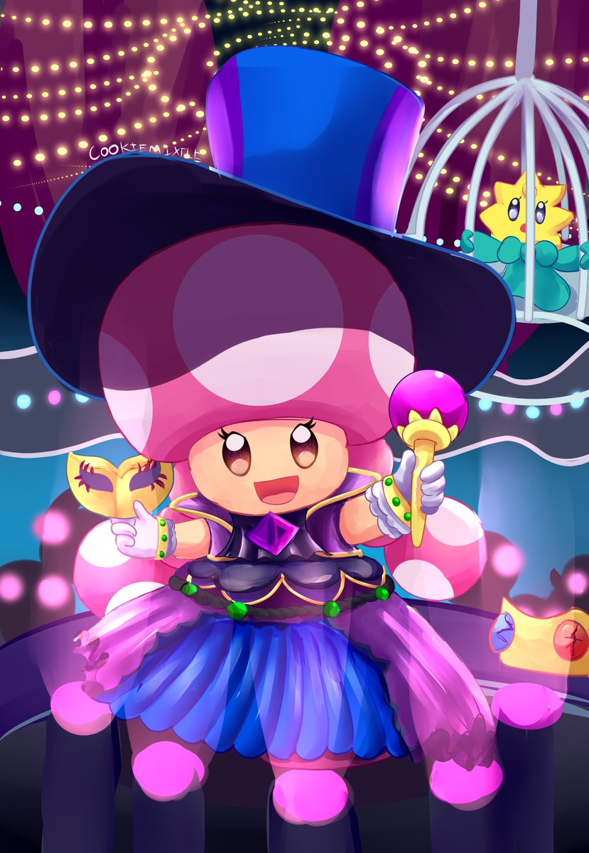 Madame Toadette Based on the villainess from the game Princess