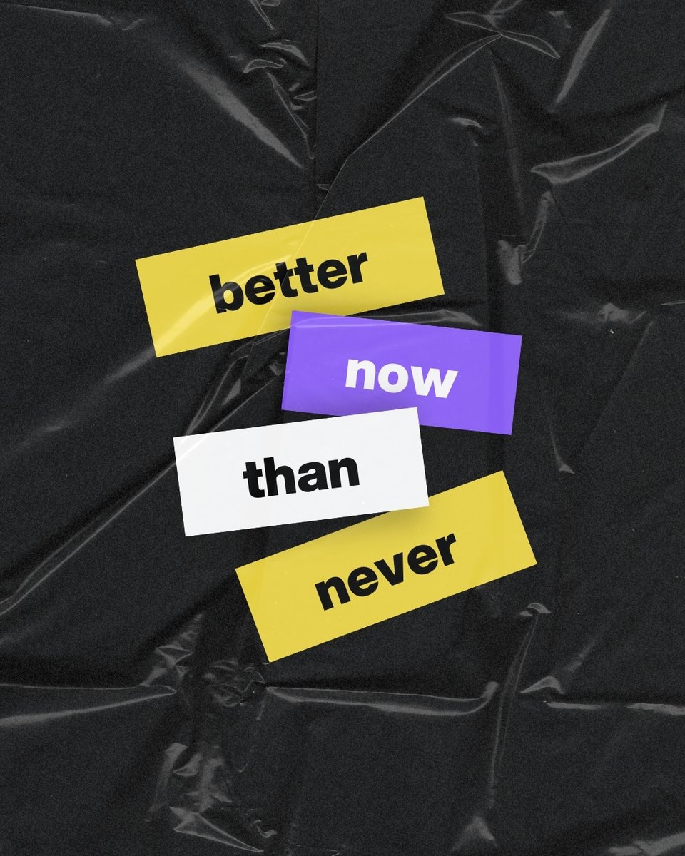 It's never too late to make a positive change or take that first step. And it's always a good time to advocate not only for others, but also for yourself. Be your biggest cheerleader!