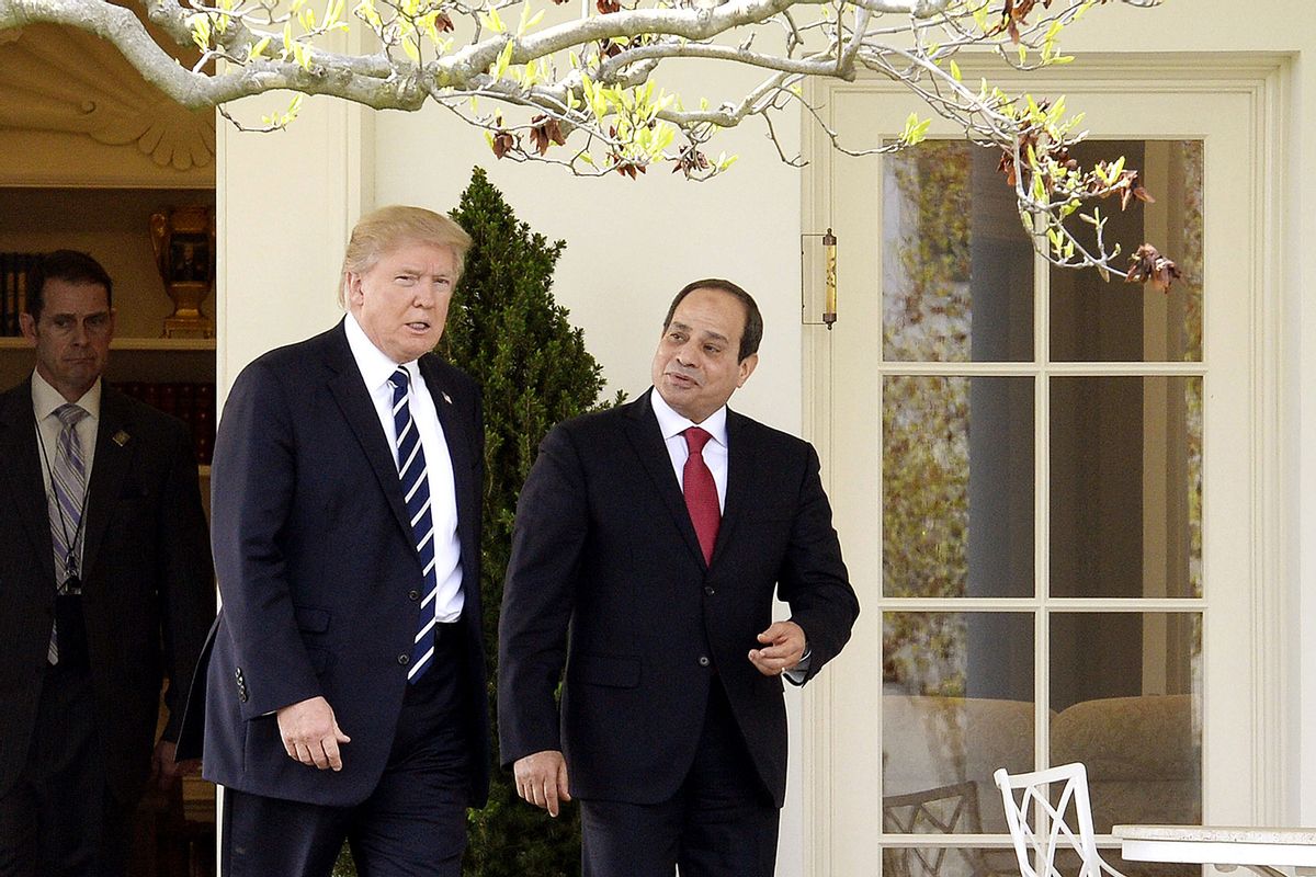 Congressional Democrats demand Trump provide evidence he didn't take a $10 million bribe from Egypt dlvr.it/TCn19V