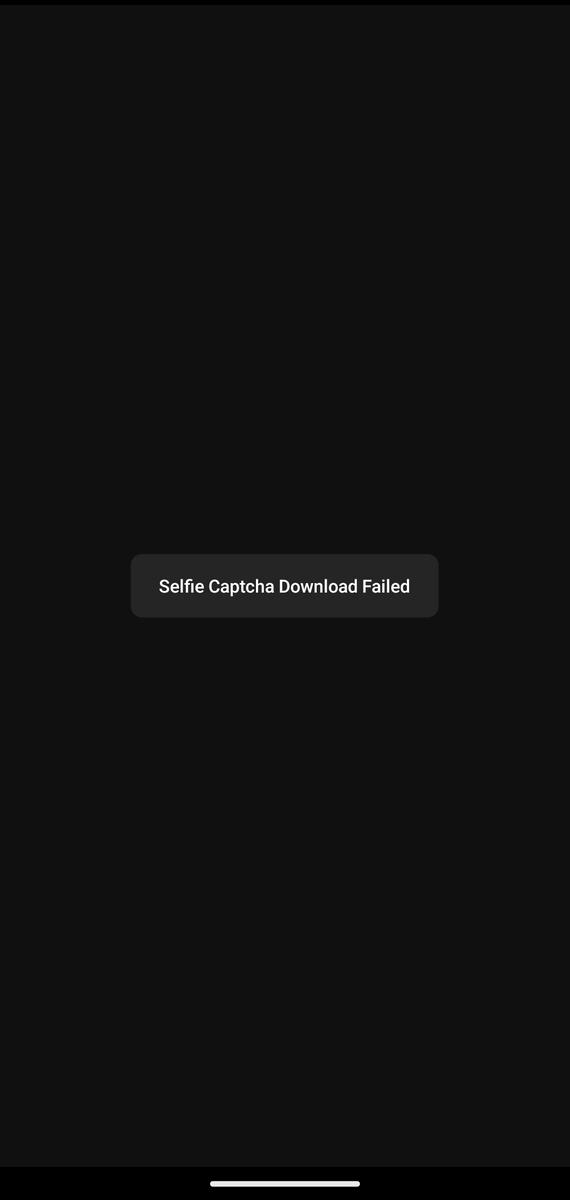 cpsudhar's tweet photo. @instagram When I try to go through the verification process with the Threads App, after selecting Take a selfie video, I am getting the below error and a plain black screen immediately after. https://t.co/2IEZ0Et6mE