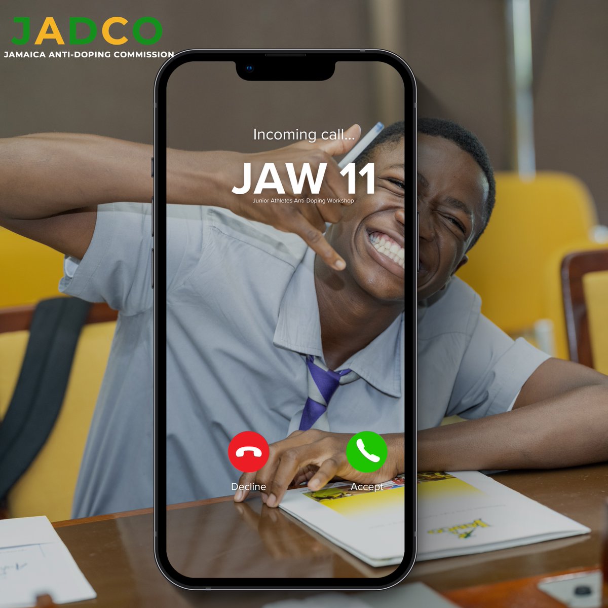 🏆 Attention Junior Athletes &amp; Support Personnel! 🏆

Join us for the 11th Junior Athletes Anti-Doping Education Workshops (JAW) hosted by us! 🎉

📅 Dates &amp; Regions:
• Oct. 1, 2024: Region 1
• Oct. 9, 2024: Region 2
• Oct. 16, 2024: Region 3
• Oct. 30, 2024: Region 4