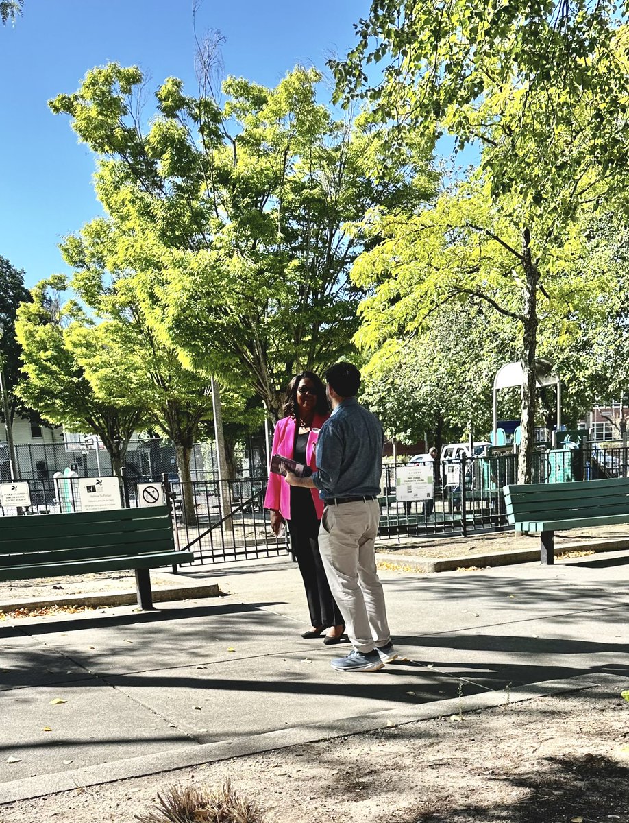 ben4district6's tweet image. This morning I joined Congresswoman Ayanna Pressley and other elected officials at Mozart Park in JP to kick off a canvass for the next Suffolk County Clerk of the Supreme Judicial Court Allison Cartwright!  Polls are open until 8 pm today if you haven’t already voted.