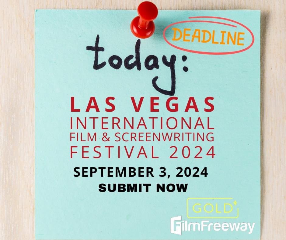 TODAY marks the final deadline for all submissions. We are excited to review your films, each offering distinct perspectives and creative storytelling, and to delve into the intricacies of your screenplays.

filmfreeway.com/LasVegasIntern…