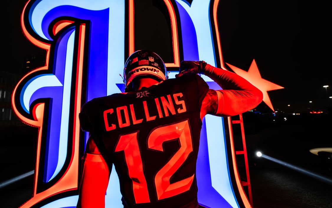 TexansJacob's tweet image. Nico Collins vs the Colts last year: 

18 Targets 
16 Catches 
341 Yards 
21.3 Y/REC 
2 TDs 
5.09 Y/RR 
155.8 Passer Rating when Targeted 

Facing virtually the same secondary as last year.
