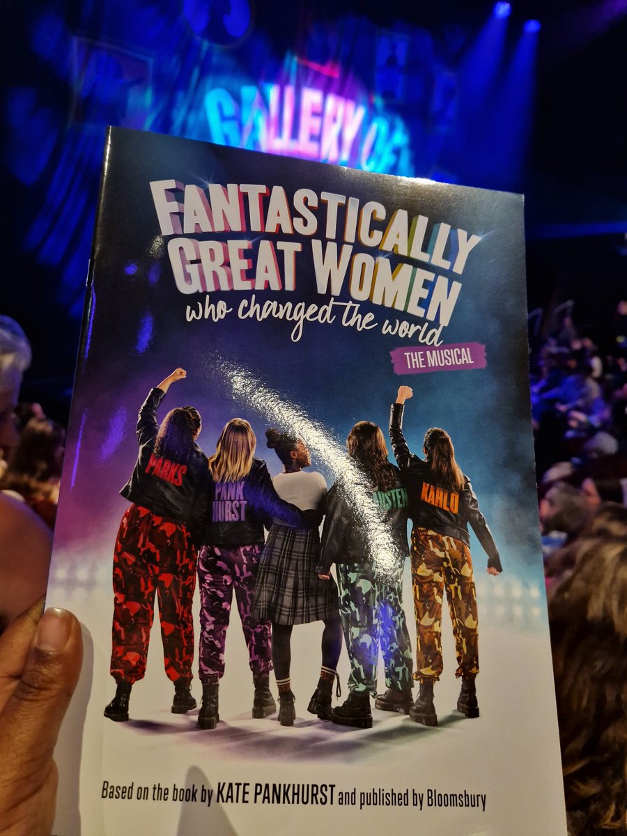 Excellent book, score, choreography performed by a superb ensemble cast. #FantasticallyGreatWomen <a href="/TheOtherPalace/">The Other Palace</a> Closes this week. Great deals from <a href="/TodayTixUK/">TodayTix UK</a>