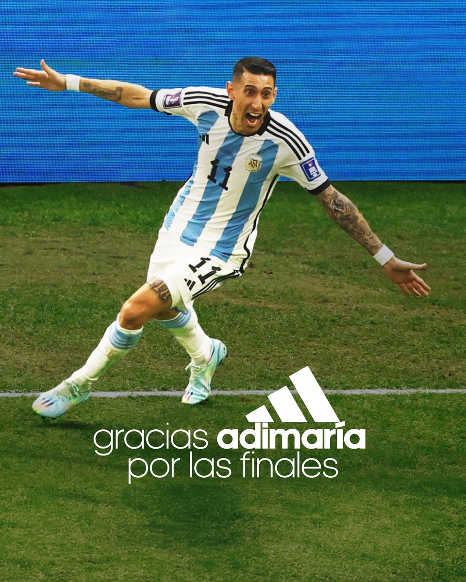 fercarlos75's tweet photo. Parece que adidas está preparando algo grande para homenajear a Fideo Di María y le pide a los hinchas que manden su saludo con el HT #adiMaria. Veremos qué están tramando… https://t.co/0gkWwb9Y9Z
