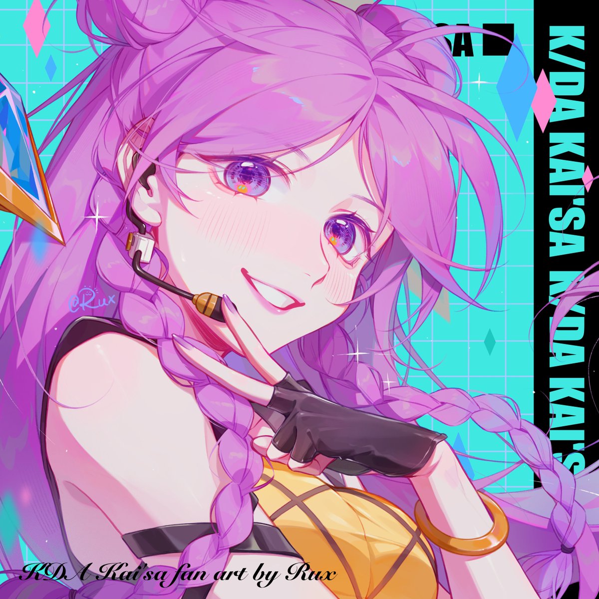 Rux0209's tweet image. #KDA #Kaisa #LeagueOfLegends #LeagueOfLegendsFanArt