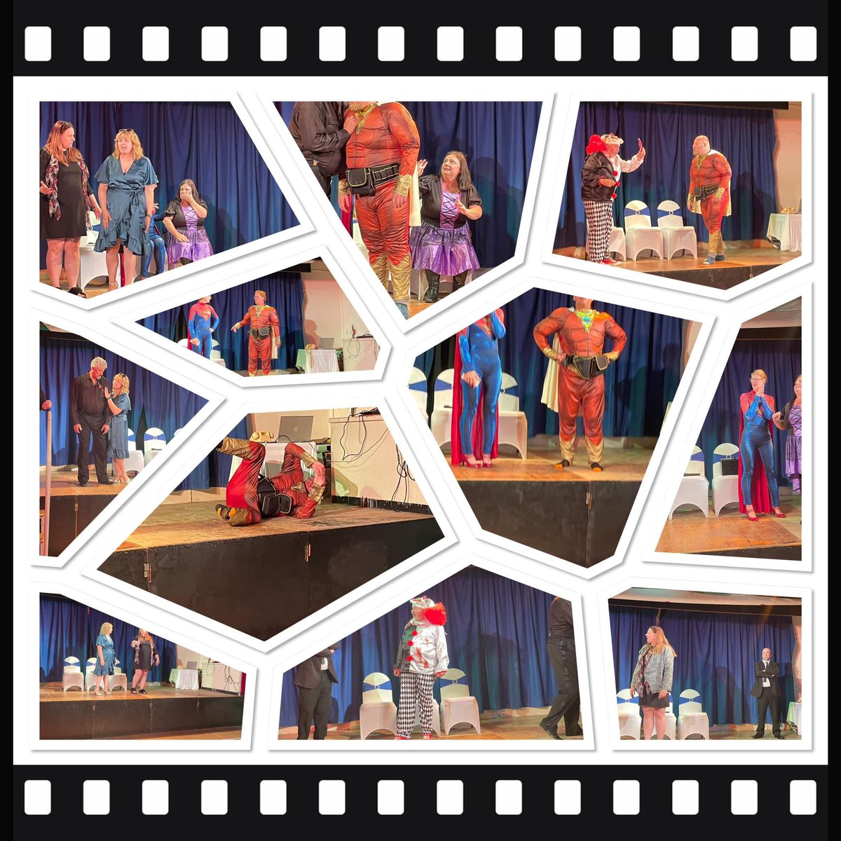 TPADS1's tweet photo. A little sneak peek from a successful dress rehearsal tonight! This is a great funny show not to missed! Come and join us this Thurs and see if you will be the winning detectives and win a prize🕵️‍♂️ Tickets from: https://t.co/2pSBOAohTw ☎️ 0333 666 3366 🎭 @tixEastMidlands https://t.co/QyzYuytC8X