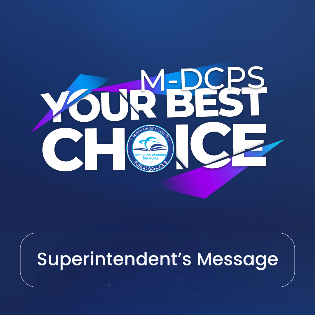 Important news! As part of our commitment to excellence, innovation, and safety, we’re pleased to share a special message about safety at @mdcps. Your child’s safety is our top priority! Watch now:  eduvision.tv/l?ROORtAe #YourBestChoiceMDCPS