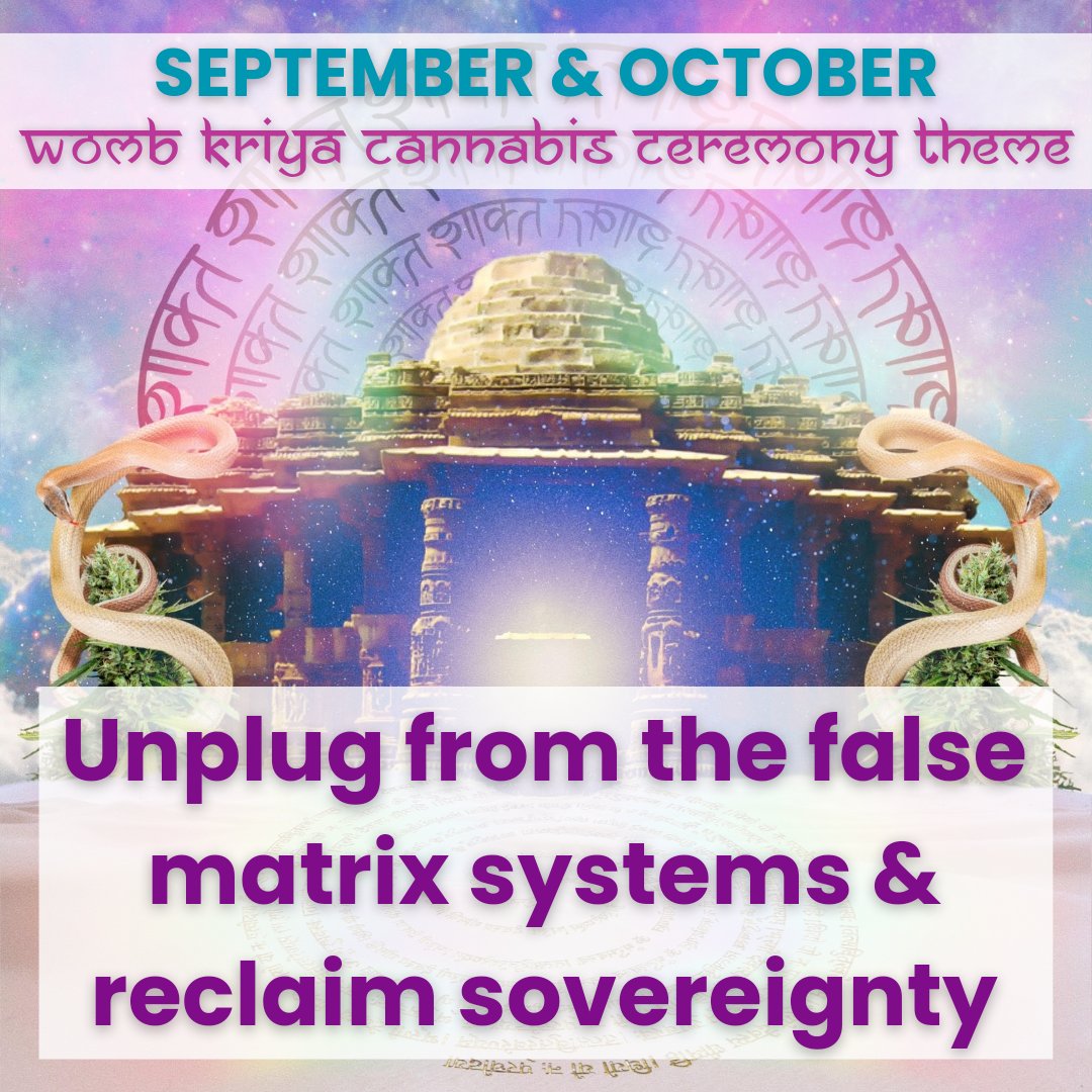 DrShellyPersad's tweet image. Read more here 👉🏼 bit.ly/cosmicrebirth

Join your first ceremony for free 👉🏻 bit.ly/rebirthu

#EscapeMatrix #unplugfromthematrix #sovereignty #wombhealing #selfhealing #divinity
