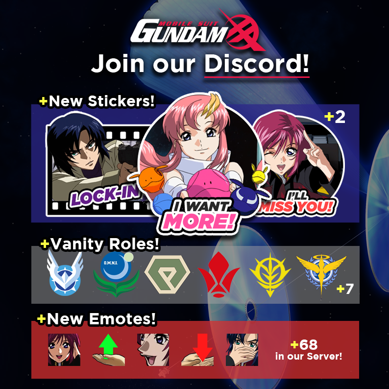 GundamHQ's tweet photo. Join the upcoming "Gundam Breaker 4 - Design Contest" in our Discord! https://t.co/oGfTTIkb1h
(Our PS5 Breaker Clan: 85209371)
#gundam #gundambreaker #gundambreaker4 https://t.co/4ymPhRqwSV