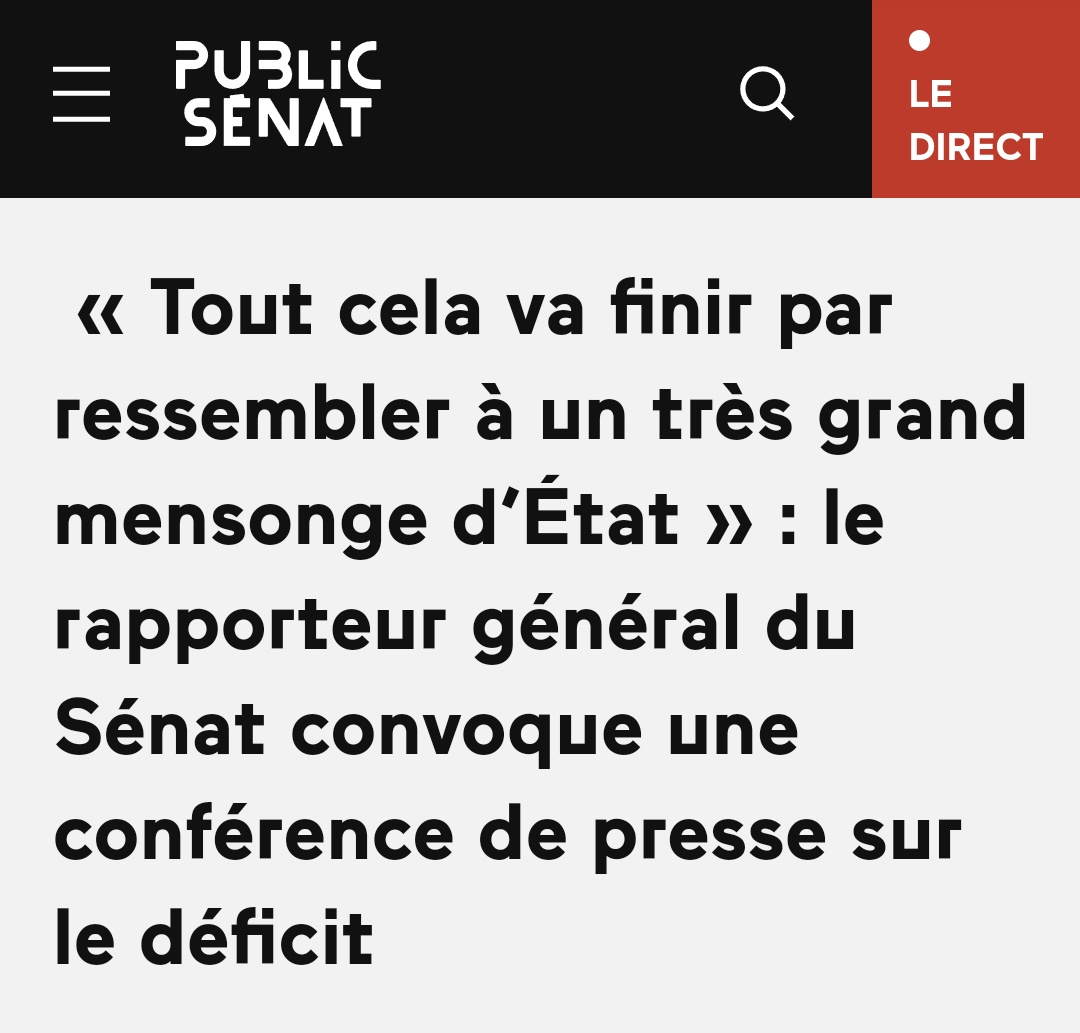 jon_delorraine's tweet image. &quot; Tout cela va finir par ressembler à un très grand mensonge d’État &quot;

🔴 La situation est extrêmement grave
Après les projections d&apos;un déficit à 5,6% et le dérapage de 16 milliards, on apprend qu&apos;une note du Trésor , alarmiste, datée du 17 juillet n&apos;a été reçue par les…