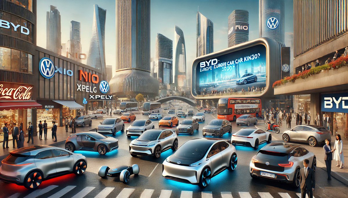 Volkswagen is set to shut down a German factory for the first time in its 87-year history. 
Speculations suggest it’s losing ground to BYD in the Chinese and global markets. Could BYD dominate Europe's car market by 2030? 🚗💥 
#Automotive #BYD #Volkswagen #ElectricVehicles