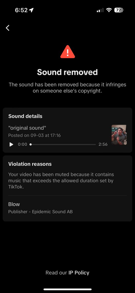 NesRasgado's tweet photo. Hey @epidemicsound any reason behind this?

I’m paying for your platform! https://t.co/lgau86Xc6z