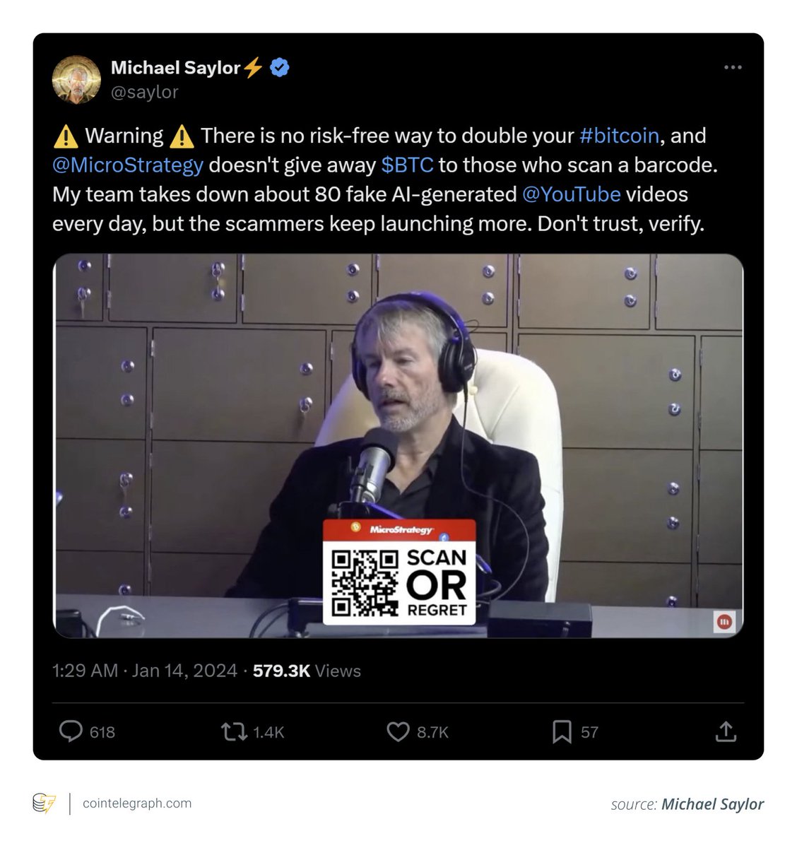 ⚠️ Deepfakes have been used in crypto scams, like videos of famous tech billionaires promoting fake projects or airdrops. 

Here’s how to spot them:

Look for unnatural facial expressions or mismatched lip movements.

Check the eyes; odd movements or reflections can signal a
