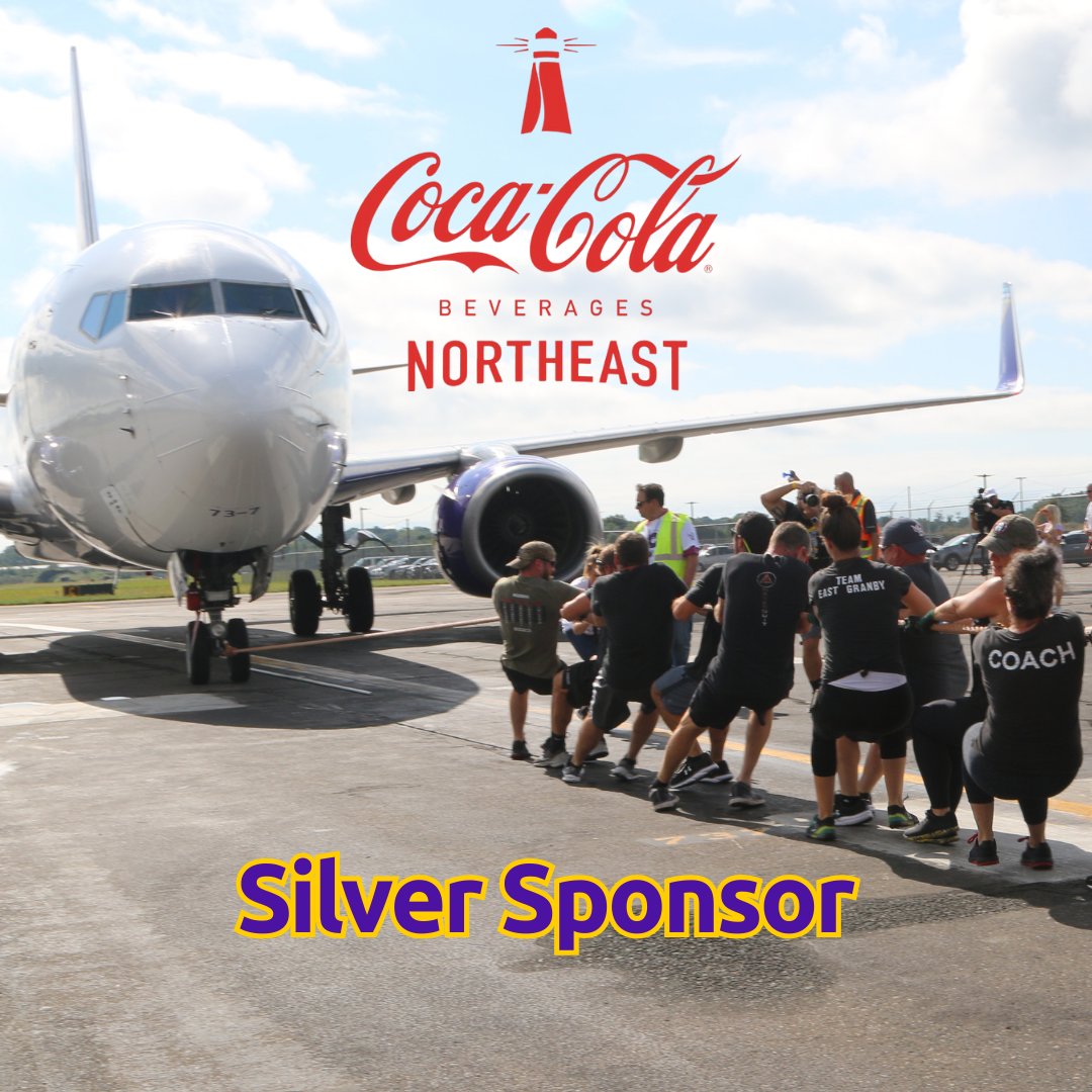 T-3 weeks from <a href="/SOCTconnecticut/">Special Olympics CT</a> Plane Pull, Sept 24 at @flytweed.

👏👏👏 to the sponsors that help make this event possible!
Presenting: <a href="/AveloAir/">Avelo Airlines</a>🥇@Aercapnv &amp; @Lazparking🥈<a href="/CokeNortheast/">Coca-Cola Beverages Northeast</a>

Every pull, cheer, &amp; donation makes a difference for our athletes. give.soct.org/planepull