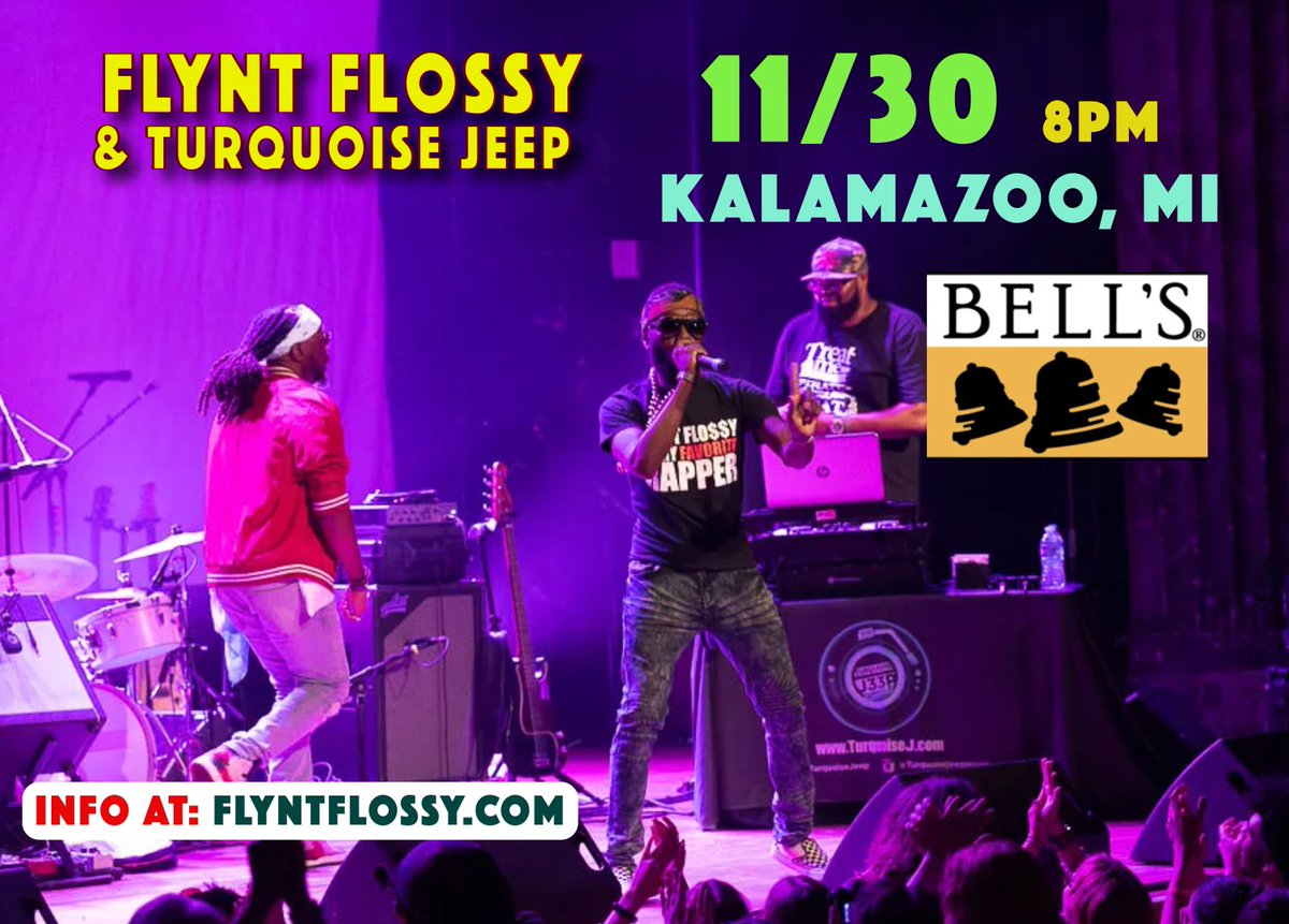 Turquoise J33P Records (@turquoisejeep) on Twitter photo Start getting your tickets to Michigan🔥 <a href="/RealFlyntFloss/">Flynt Flossy</a> and the crew will be in the building
flyntflossy.com Start getting your tickets to Michigan🔥 <a href="/RealFlyntFloss/">Flynt Flossy</a> and the crew will be in the building
flyntflossy.com