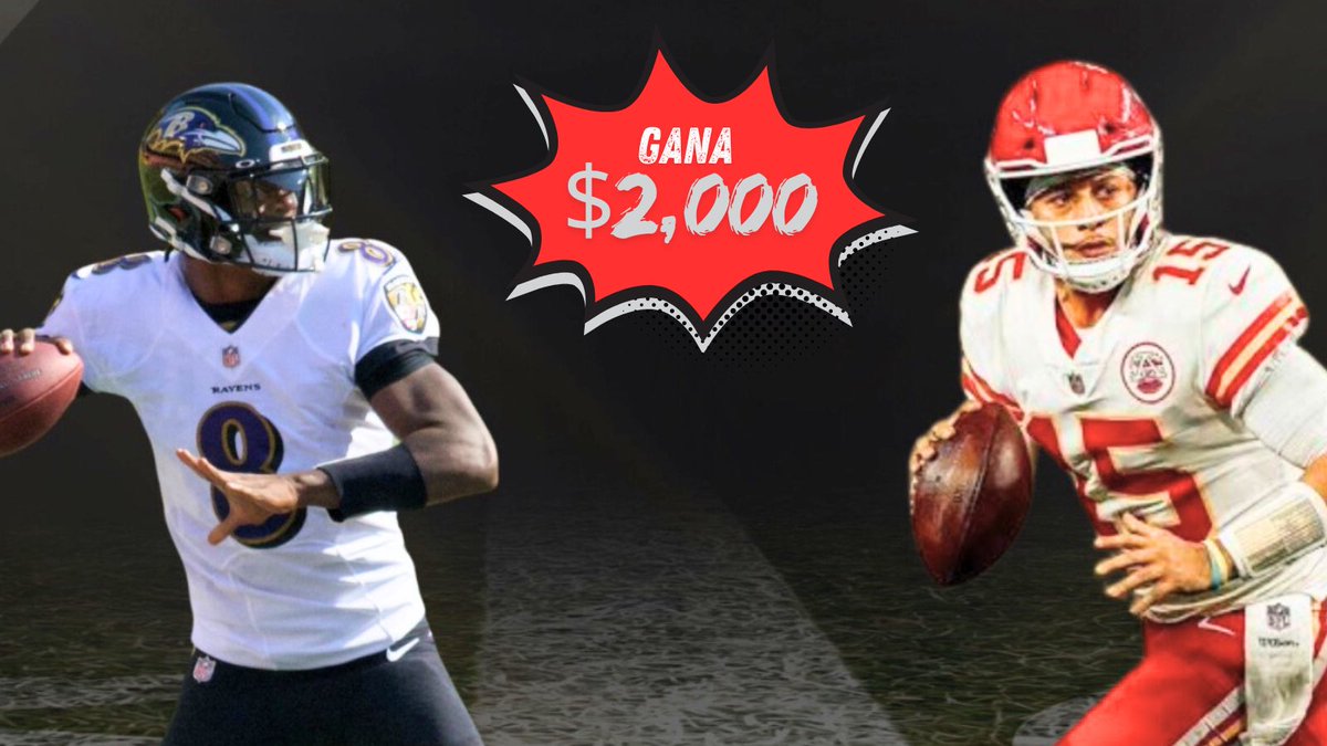 MarcoReyPicks's tweet image. 🚨ATENCIÓN🚨

SI MAHOMES HACE 3 PASES DE TOUCHDOWN EN EL JUEGO INAUGURAL. 

REGALAREMOS:
1 Bono de $2,000
10 Bonos de $1,000 aleatoriamente entre los comentarios 

ÚNICOS REQUISITOS PARA PARTICIPAR: 
Comentar con #losreyesapp 
DAR RT 🔁