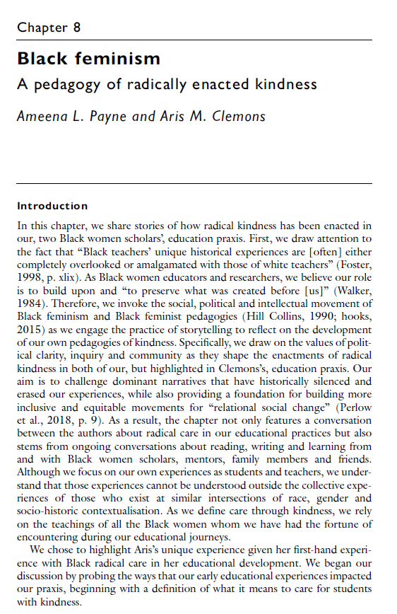 It's publication day! So excited to see this book published which includes Aris Clemons and I's chapter!
It's probably one of my favourite things I've written to date. 💗 

routledge.com/Enacting-a-Ped…