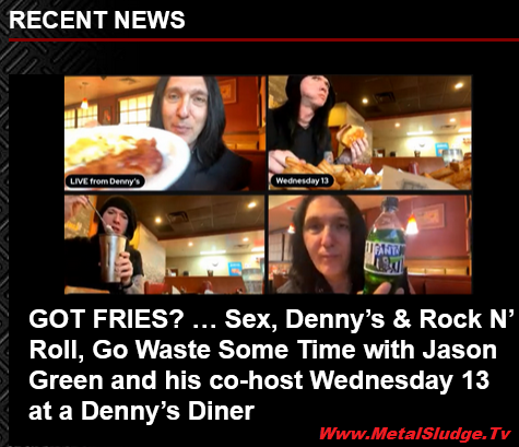 StevieTuff's tweet photo. GOT FRIES? …
Sex, Denny’s & Rock N’ Roll, Go Waste Some Time with Jason Green and his co-host Wednesday 13 at a Denny’s Diner
#jasongreen #wednesday13 #seanclark #dennys #dinnysdiner #wastesometimewithjasongreen #w13 #malfuncsean #metalsludge
https://t.co/KJ2S7GIuYy https://t.co/skdQGQ1CXZ