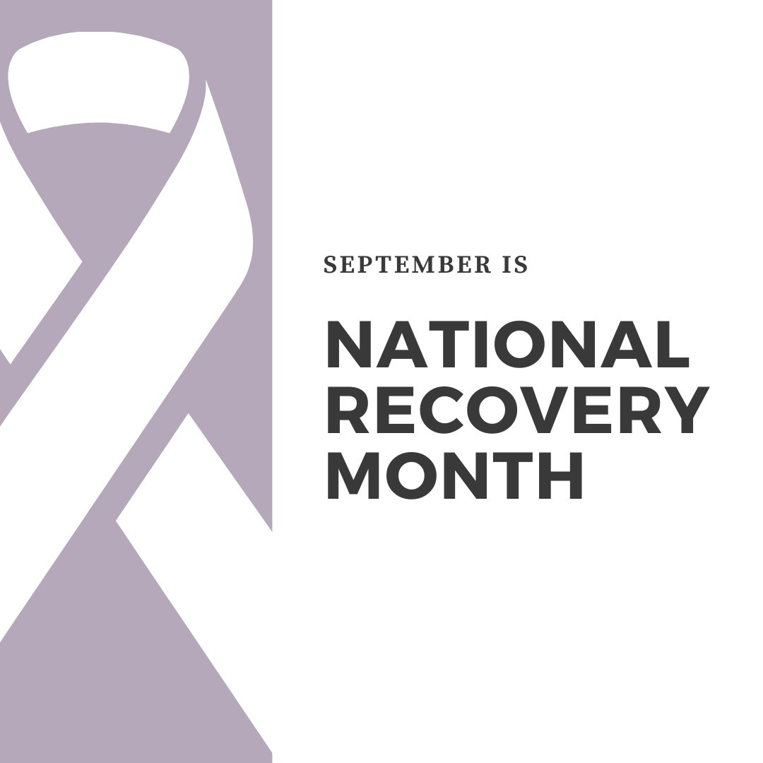 Join us this September in celebrating and recognizing our strong and resilient recovery communities. Stay tuned as we discuss the impact of stigma, what it means to be a recovery ally, and resources surrounding mental health and addiction recovery. 

#recovery #hope #healing