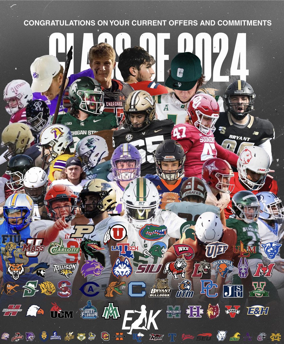 EnnsZoneKicking's tweet image. With the 2024 season under way congratulations to the @EnnsZoneKicking class of 2024 on your offers and commitments‼️
Proud of all of you for your hard work and dedication to earn these opportunities‼️
Want to kick it to the next level?
Train with @EnnsZoneKicking