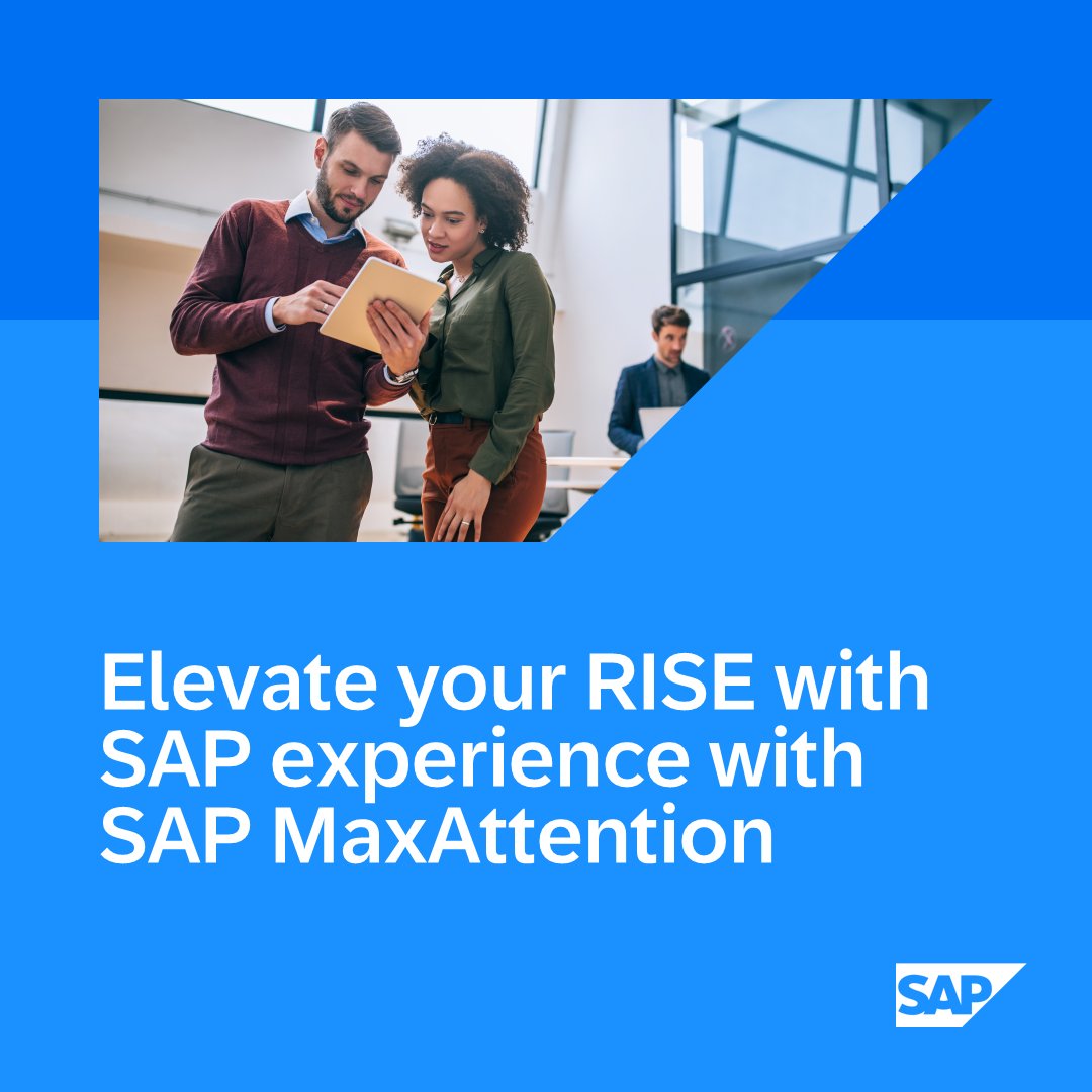 robinhaettich's tweet image. Fast-track your cloud migration while embracing a clean core strategy with the expert guidance from #SAPMaxAttention for RISE with SAP. Learn to streamline your operations and drive innovation. Learn more: imsap.co/6019mC8K3