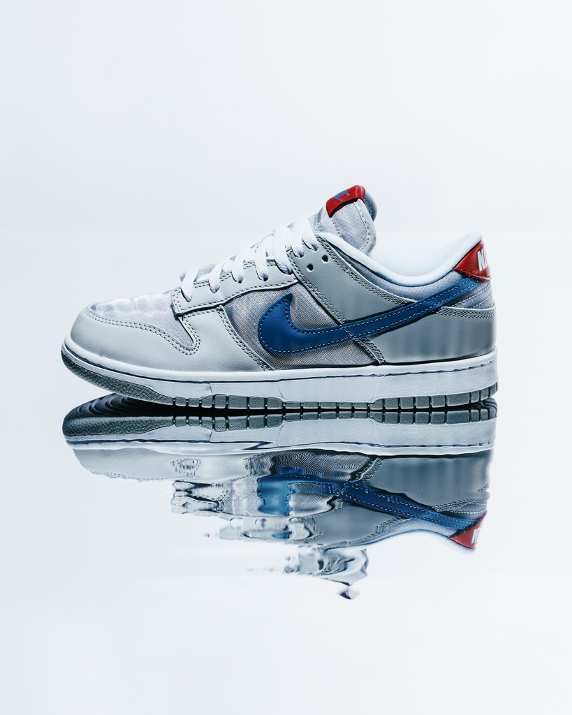 nike dunk low silver surfer