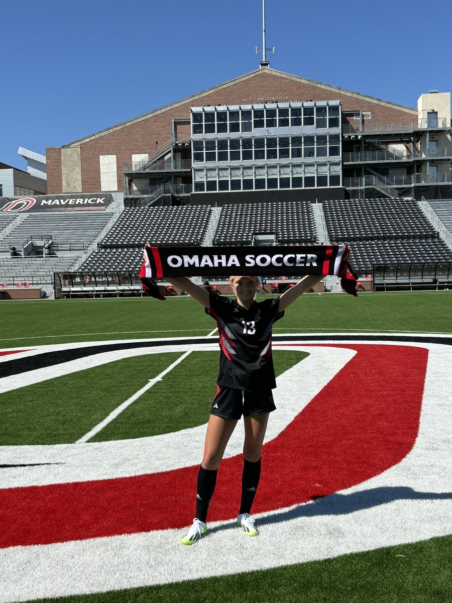 Nora Johnson (@norajjohnson13) on Twitter photo I’m so excited to announce my verbal commitment to play D1 soccer at the University of Nebraska Omaha! Go MAVS! <a href="/TPWalters/">Tim Walters</a> <a href="/ImCollegeSoccer/">College Soccer Truth ™</a> <a href="/OmahaWSOC/">Omaha Women's Soccer</a> <a href="/AshleyNHolland1/">Ashley Holland</a> <a href="/SNFCGirlsGA/">SportingNEGirlsGA</a> I’m so excited to announce my verbal commitment to play D1 soccer at the University of Nebraska Omaha! Go MAVS! <a href="/TPWalters/">Tim Walters</a> <a href="/ImCollegeSoccer/">College Soccer Truth ™</a> <a href="/OmahaWSOC/">Omaha Women's Soccer</a> <a href="/AshleyNHolland1/">Ashley Holland</a> <a href="/SNFCGirlsGA/">SportingNEGirlsGA</a>