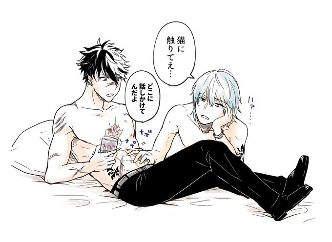 単なる情緒のおかしいネロの落書きだったのに猫イベの予告が来て困惑してます  ※ブラネロ 