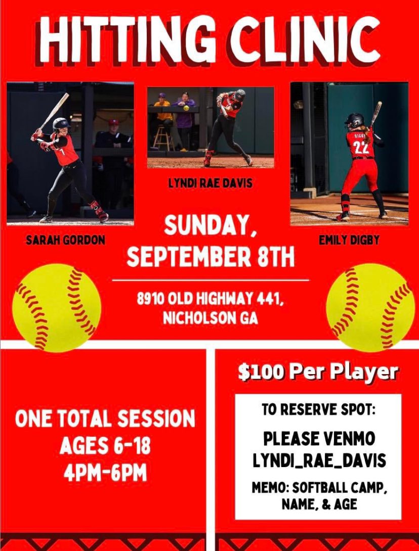 ‼️SCHEDULE CHANGE, PLEASE READ BELOW‼️
Hey all, so excited it’s finally camp week! We are planning on combining both sessions and keeping the 4-6 time. We are so excited to work with your girls! If there is any conflict with the change let us know. Sign up is still open!