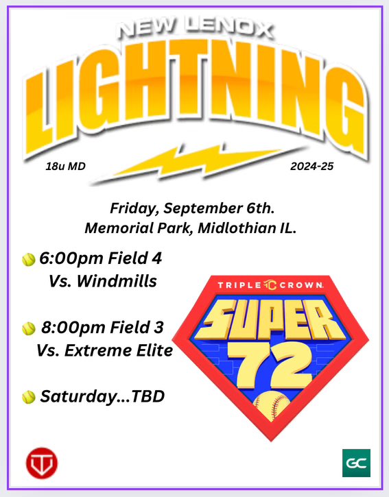 🚨SCHEDULE🚨So excited to be on the field with <a href="/NLLightning_MD/">New Lenox Lightning MD</a>! Come check us out! <a href="/LewisSoftball/">Lewis Softball</a> <a href="/cierra_taylor16/">Cierra Taylor</a> <a href="/BenUSoftball/">Benedictine Softball</a> <a href="/millikinsb/">Millikin University Softball</a> <a href="/Piosoftball/">Carroll University Softball</a> <a href="/LFCollegeSB/">Lake Forest College Softball</a> <a href="/GBPhoenixSB/">Green Bay Softball</a>
<a href="/OlivetSoftball/">Olivet Softball</a> <a href="/IlliniSB/">Illinois Softball</a> <a href="/BradleySoftball/">Bradley Softball</a> 
<a href="/RamblersSB/">Loyola Softball</a> <a href="/DePauwU/">DePauw University</a> <a href="/DePaulSB/">DePaul Softball</a>