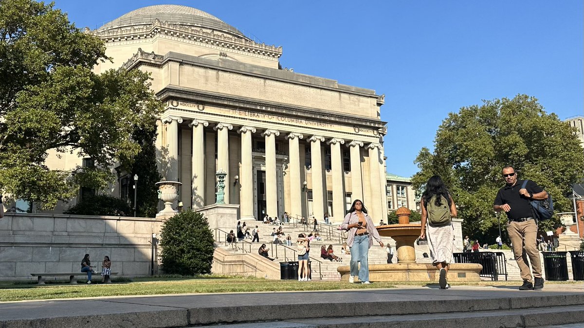 ColumbiaUD's tweet photo. Welcome back to campus, students! https://t.co/WjjAjFIW4H