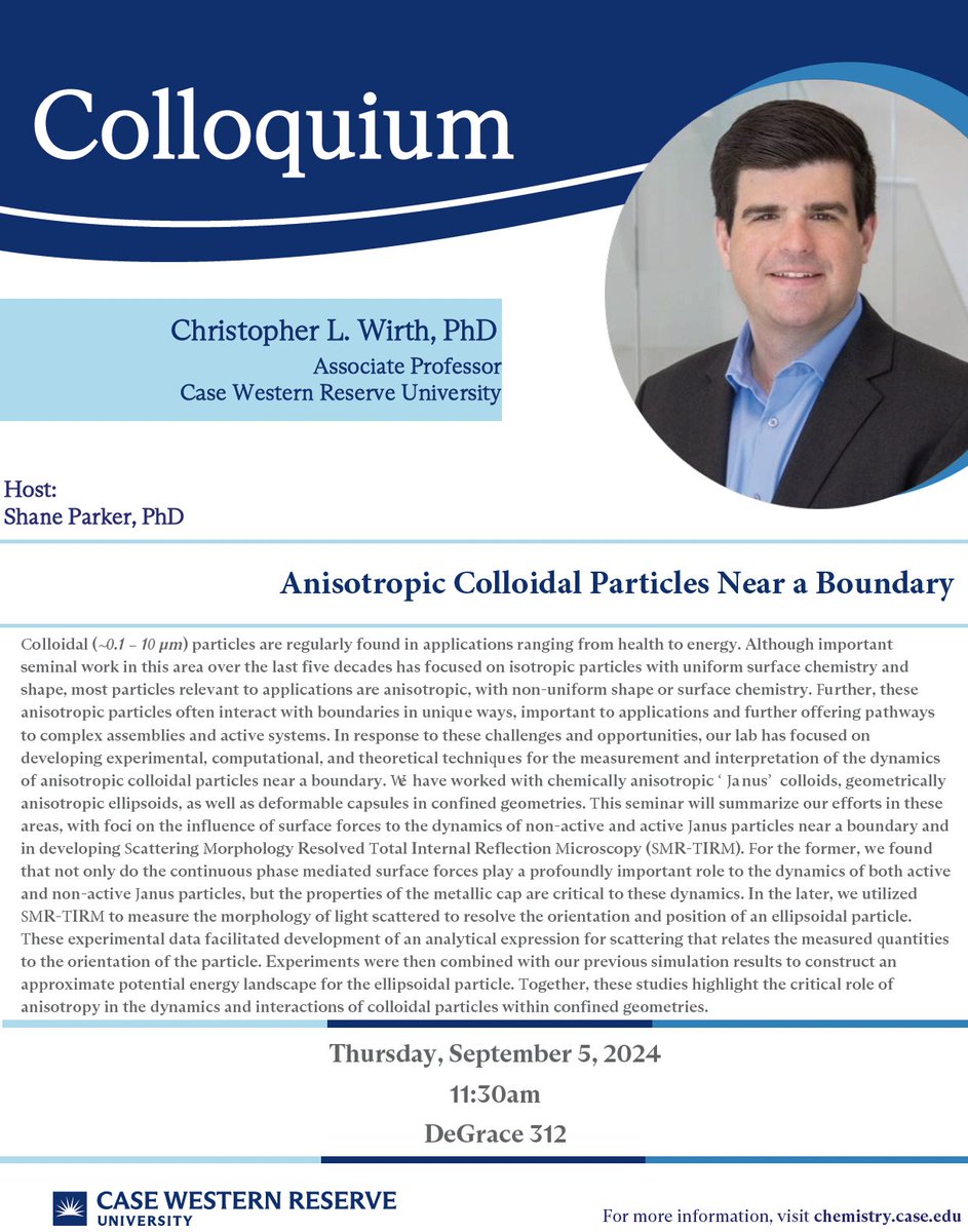 CWRU Chemistry tweet media