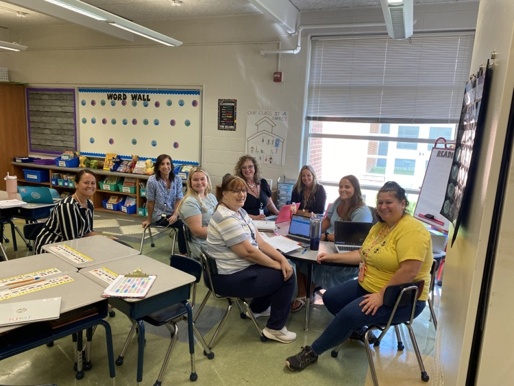 PPES celebrated our first spirit day by wearing blue and yellow! 
<a href="/AACountySchools/">AACPS</a> #BelongGrowSucceed