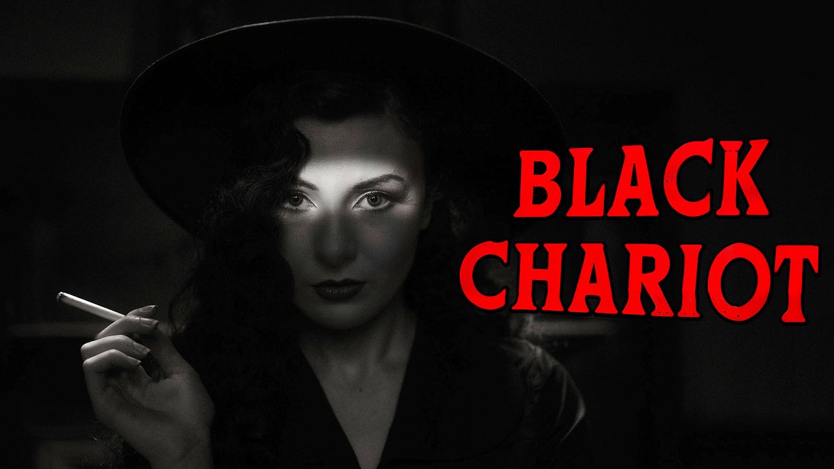 We're having fun with this awesome new thumbnail image for our campaign for the terrifying Black Chariot, which is now in its final 48 HOURS! What do you think? kck.st/3WMDVr4 #kickstarter #horror #horrorfamily #HorrorCommunity