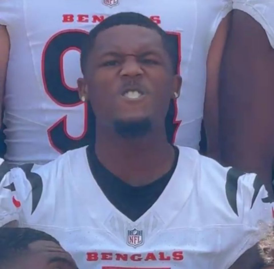 PatCarey_'s tweet photo. When I say “pay Ja’Marr Chase” this is the face I am making: https://t.co/eLDOTtRZGF