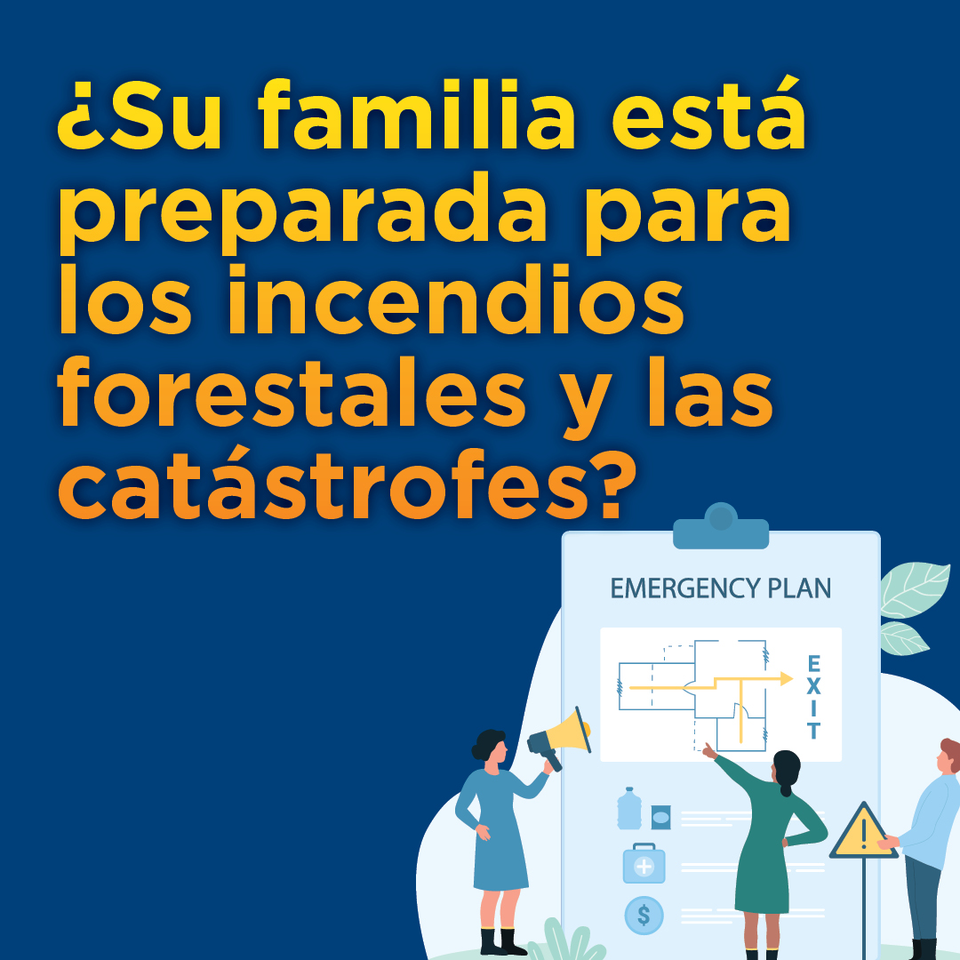 HispanicCCMarin's tweet photo. California continues to be at risk from unpredictable wildfires. Don’t let your family be caught off guard. Have a 5-minute plan to avoid being trapped in the event of an evacuation.

Visit https://t.co/E3KSrWRIHC for more safety tips.

#WildfireSafety #DisasterPrep https://t.co/zI4EmGo8mK