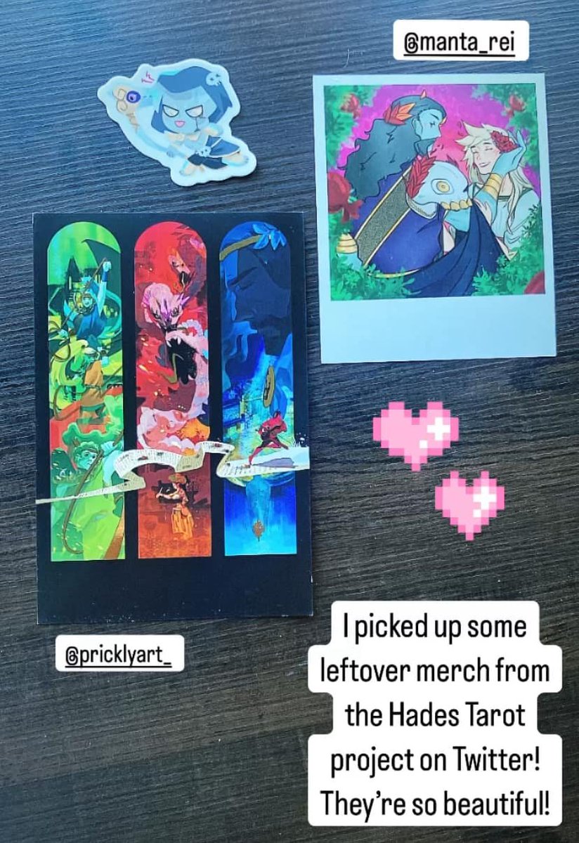 <a href="/HadesTarot/">Prophecies Foretold || COMPLETE</a> I love the prints so much! Thank you!