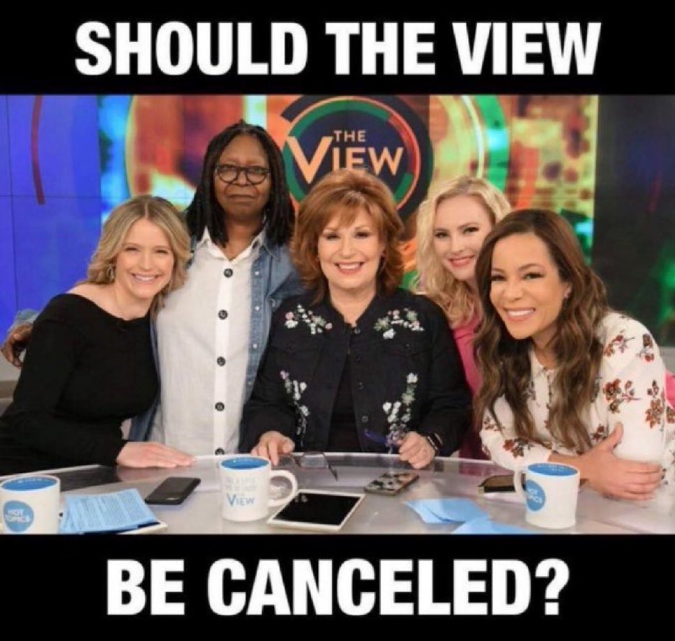ProudElephant's tweet photo. Should ‘The View’ be canceled? https://t.co/kRbjhO1NEa