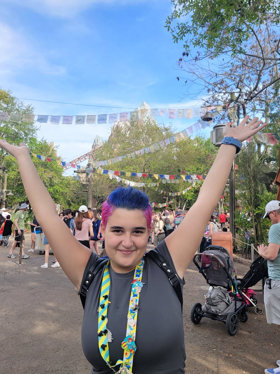 Trying to focus at Disney with ADHD is like... wait, did I see a churro stand #ADHD #disney #hollywoodstudios #disneyland