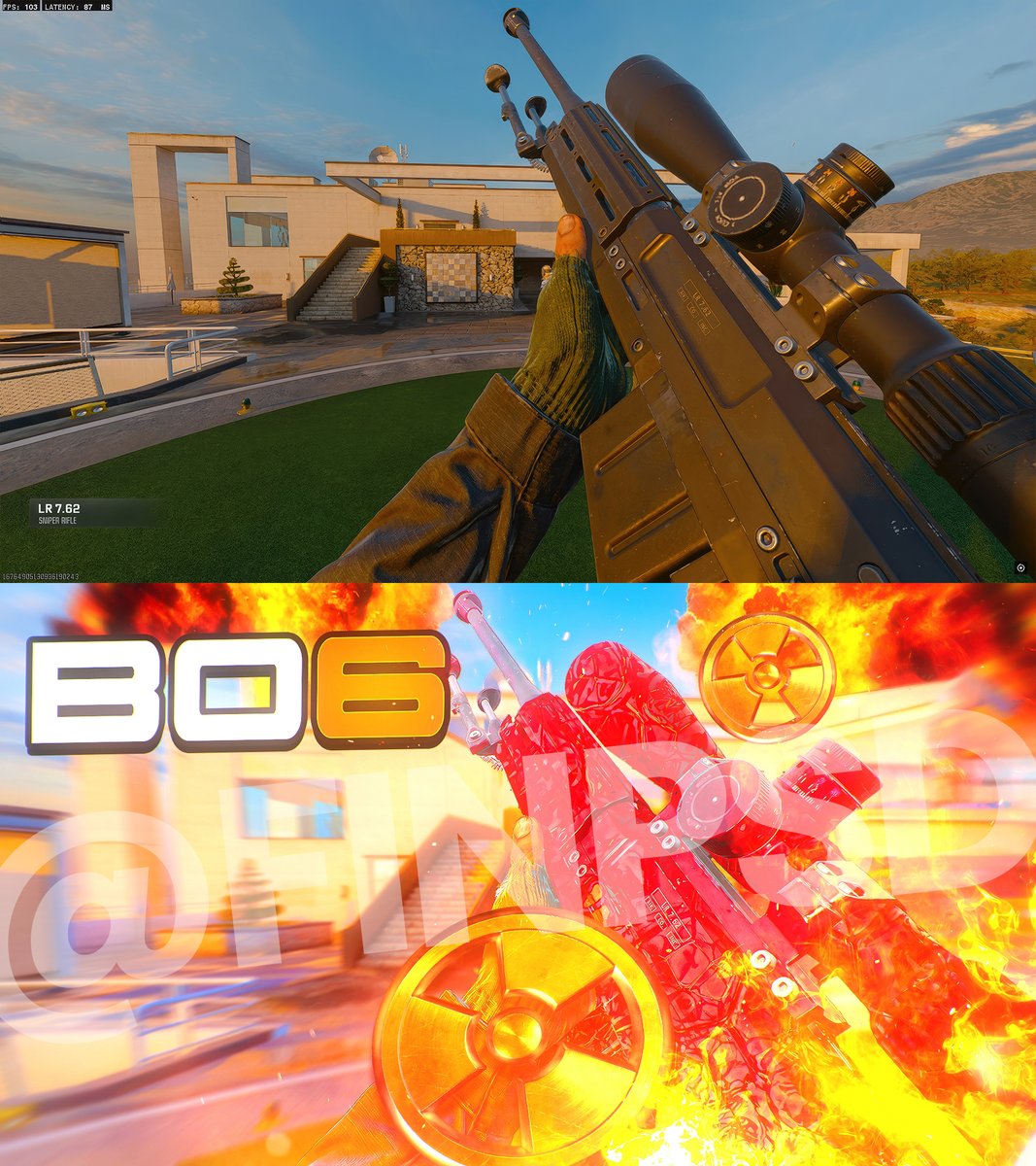 little before and after of a thumbnail i did recently 🤘🙏