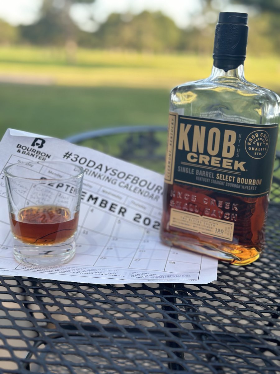 sweets_cg's tweet photo. Day 3: Knob Creek Single Barrel 
#30daysofbourbon #bourbonheritagemonth @BourbonBanter https://t.co/jmP6IUBejN