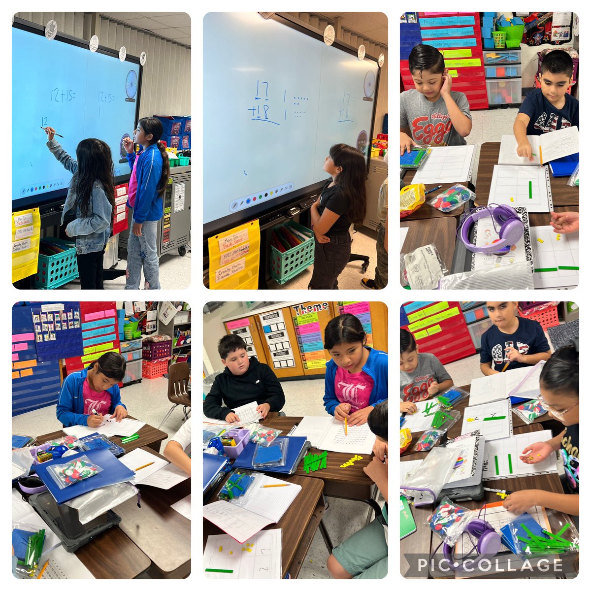 Two digit addition lesson! I love how they show their work! <a href="/warriors112/">Wilson Elementary</a> <a href="/Wilson3rdGrade/">3rd grade</a> <a href="/Erikardz11G/">Erika G. Garcia</a> <a href="/Karime_Flores7/">Karime Flores</a> <a href="/MrsYajairaRmz/">Yajaira Ramirez</a>