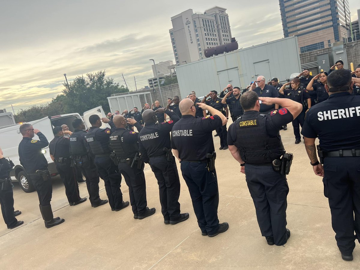LAW ENFORCEMENT GATHER TO HONOR FALLEN DEPUTY CONSTABLE MAHER HUSSEINI ...